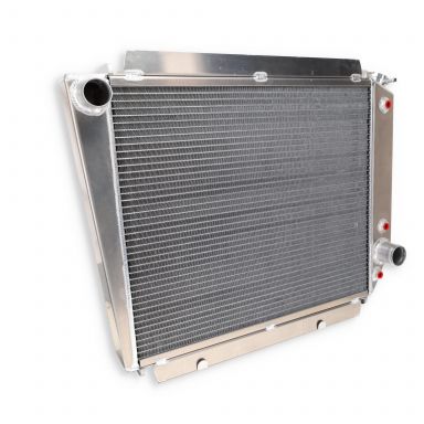 Ron Davis Aluminum Radiator | Auto Trans Cooler | SBF V8 | 66-77 Ford Bronco